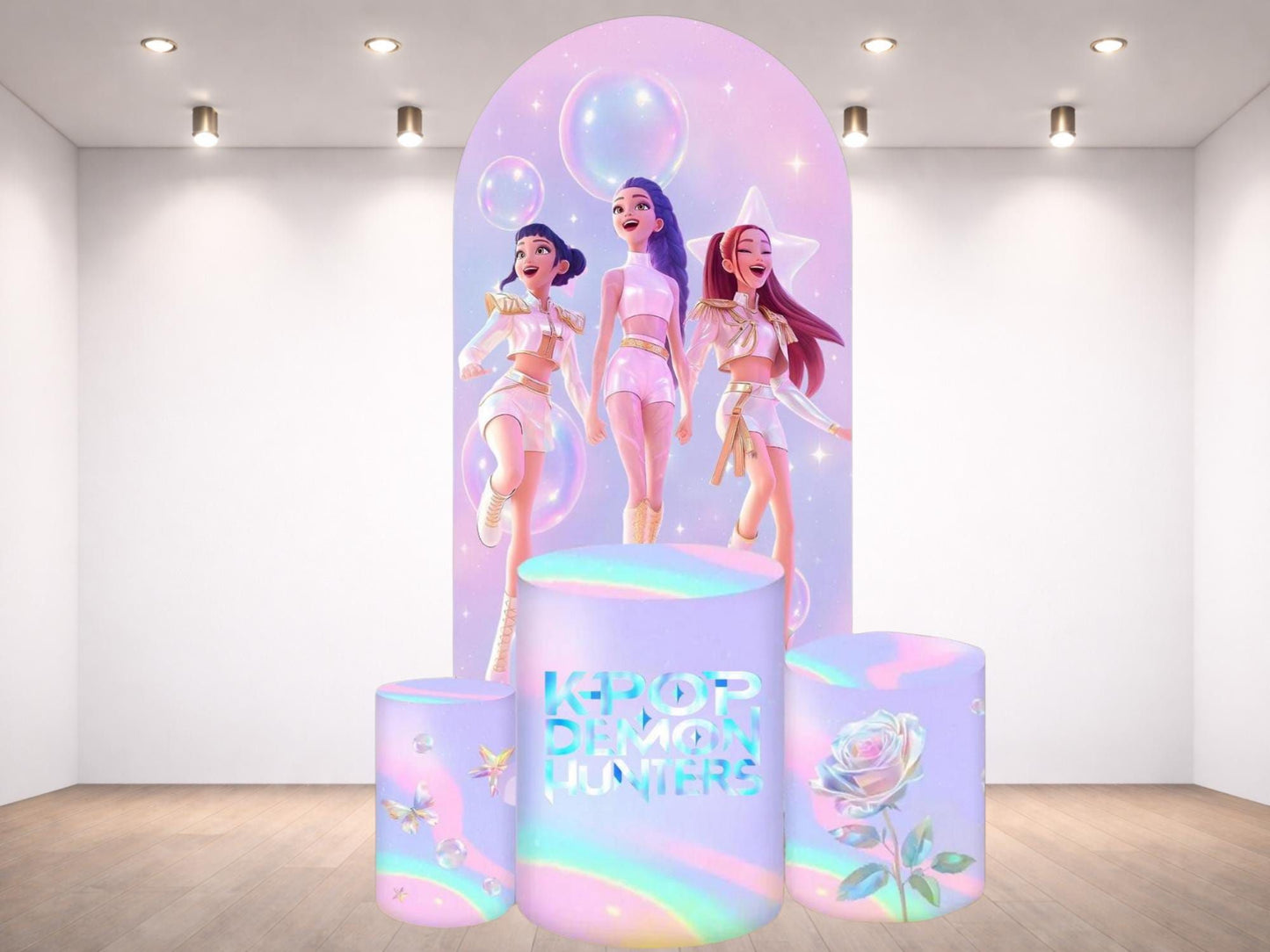 Kpop Arch Cover + Cylinders Covers